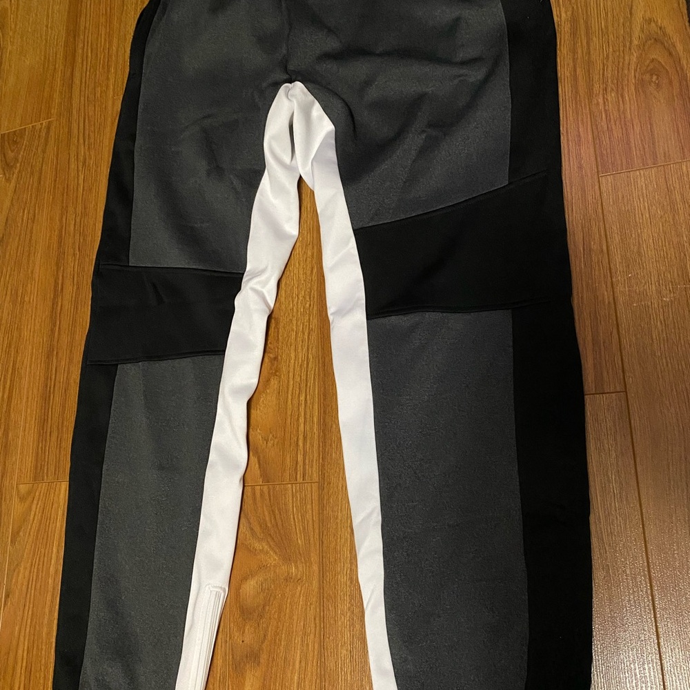 Black and White Track Pants